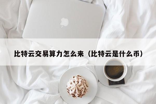 比特云交易算力怎么来(比特云是什么币)